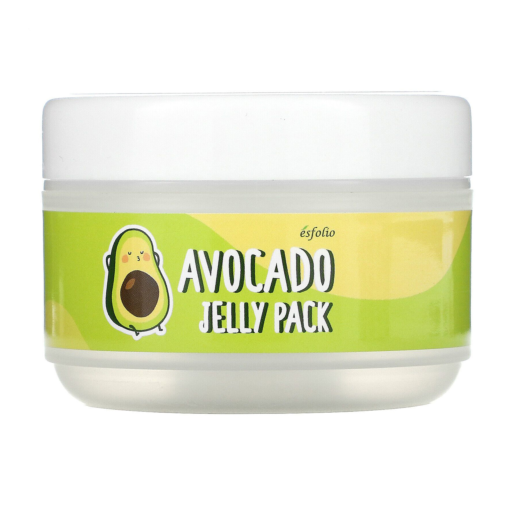 Гель-маска для обличчя Esfolio Avocado Jelly Pack з авокадо, 100 г