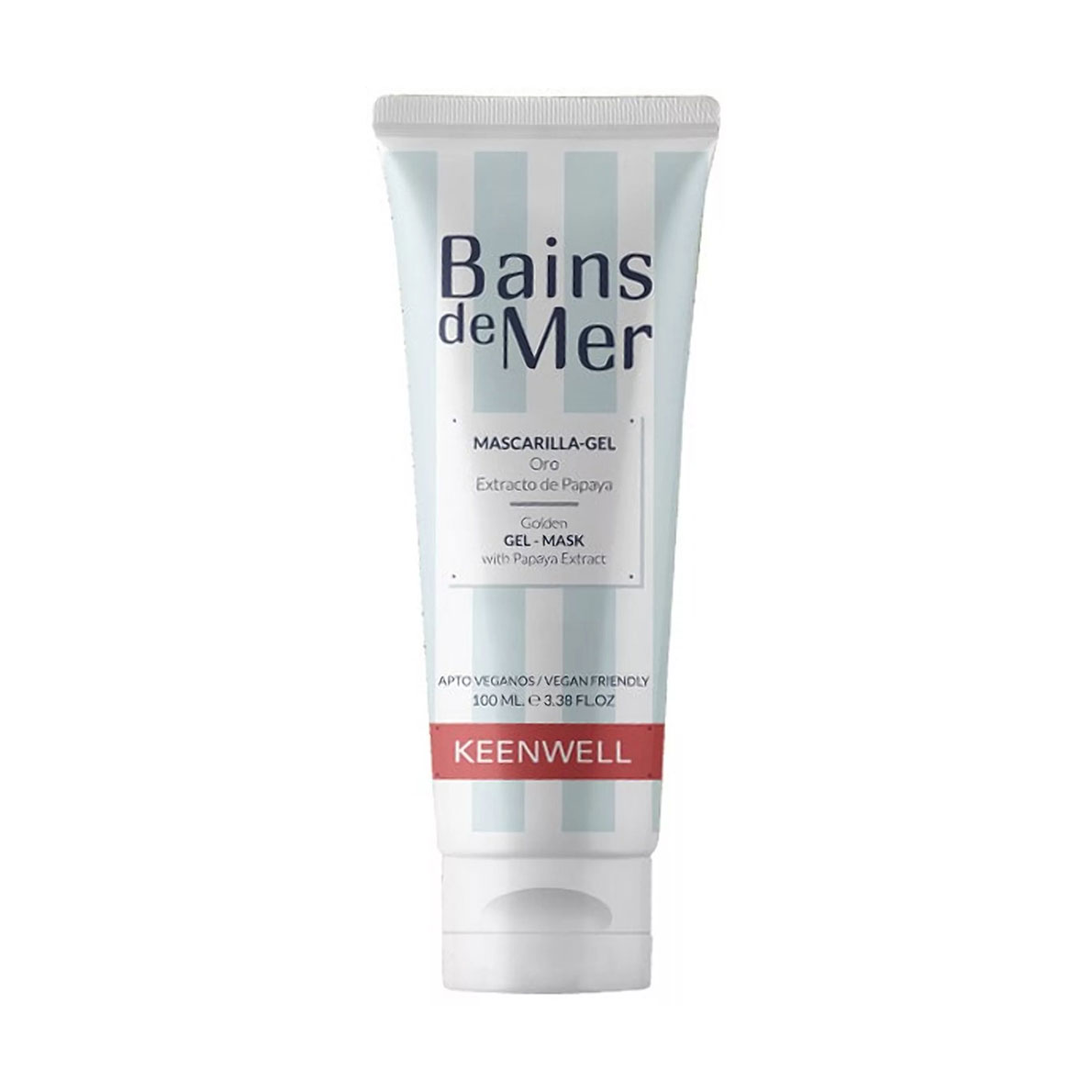 Золота гель-маска для обличчя Keenwell Golden Gel Mask з екстрактом папайї, 100 мл