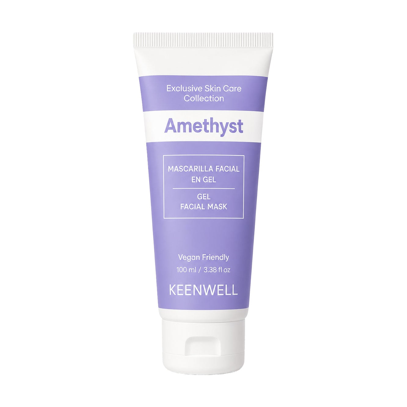 Зволожувальна та відновлювальна гель-маска для обличчя Keenwell Amethyst Glow Facial Mask, 100 мл